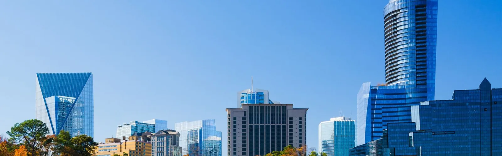 Buckhead skyline in Atlanta, GA